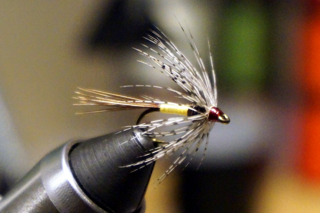 A Sulphur soft hackle, effective when sulphurs are out or as a searching pattern