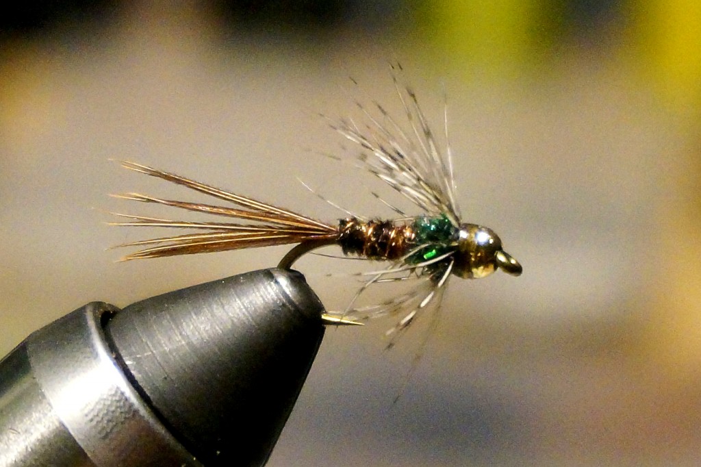 Bead Head Soft Hackle Pheasant Tail: One of my favorite sub-surface flies, especially for pocket water and small streams